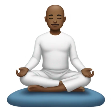 meditate sticker