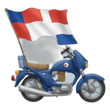 La France sur le monde sticker