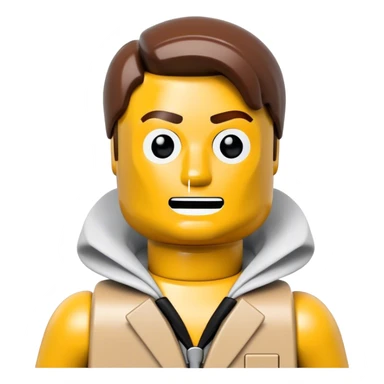 hackeur lego homme bitcoin sticker