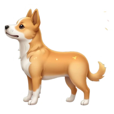 firework out of a dog's butt sticker