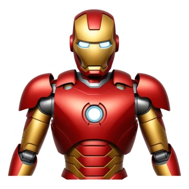 ıron man robot lookalike sticker