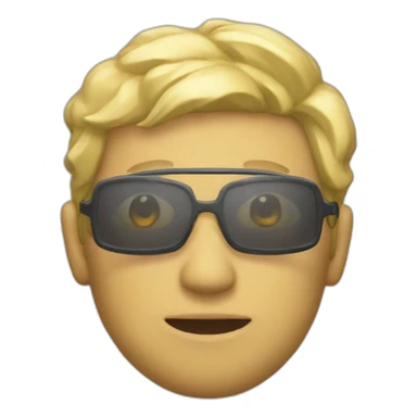 Persona fumando sticker