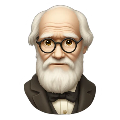 Charles Darwin sticker