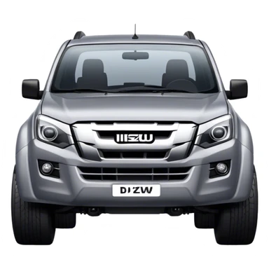 Isuzu D-MAX - Isuzu (Model Year: 2024) (Iconic colour: Grey) sticker