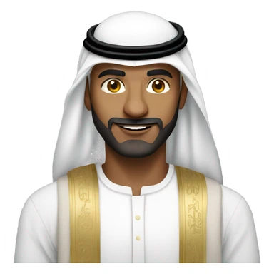 Dubai sheikh sticker