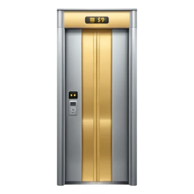 simple elevator emoji sticker