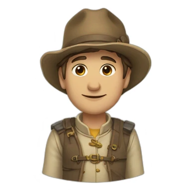 Fee et ecureuil sticker