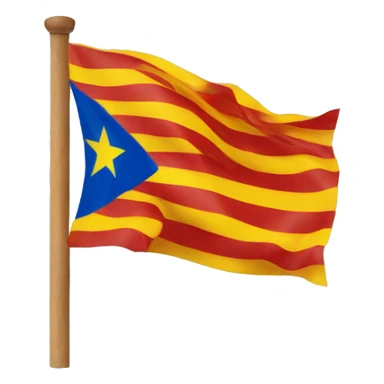 Flag of Catalonia sticker