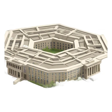 The Pentagon usa building sticker