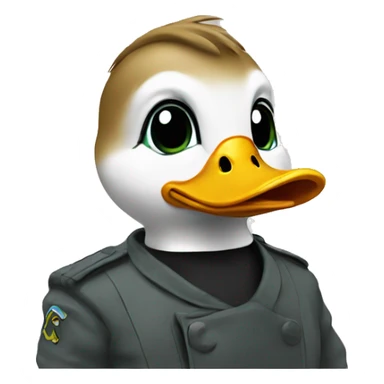 Duck motivation  sticker