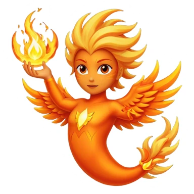 Phoenix force from marvel sticker
