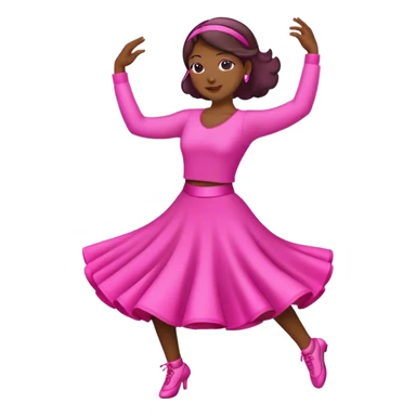 Dance pink with PRODANCE name sticker