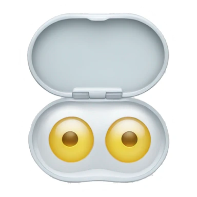 prescription contact lens case sticker