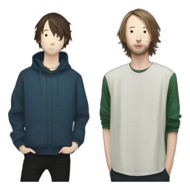 thom-yorke-and-porter-robinson sticker