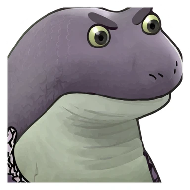 Purple serpents  sticker