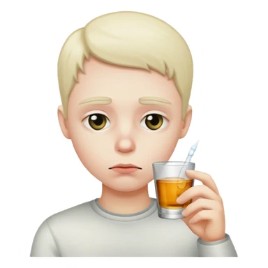 Dead drinking shot sticker