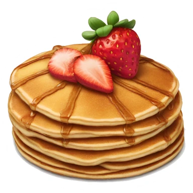 strawberry pancakes  sticker