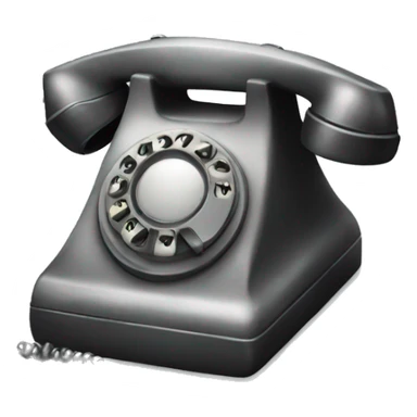 Ghotic old phone sticker