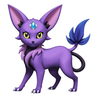 Luxray-Espeon-Absol-Noibat-fusion sticker