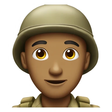 American soldier WWII sticker