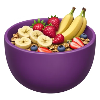 Açaí bowl sticker