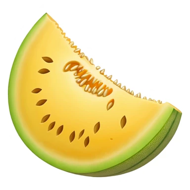 yellow melon sticker