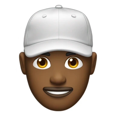 Hommer who wears a cap sticker