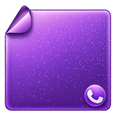 glitter documento nacional purple mark sticker