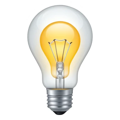 white light bulb no yellow sticker