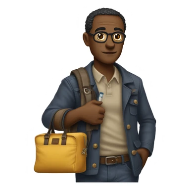 man ready to read the next chapters of to kill a mockingbird and pulling the book out of my bag like a weapon  sticker