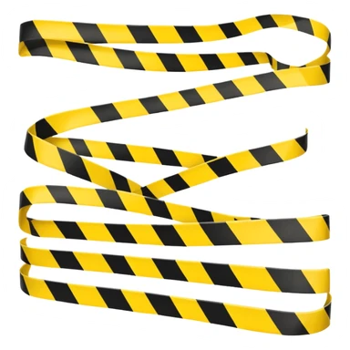 Caution tape sticker