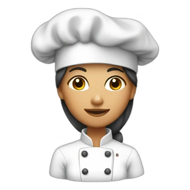 personal chef woman sticker