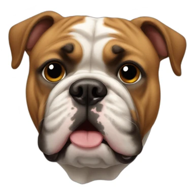 Continental bulldog sticker