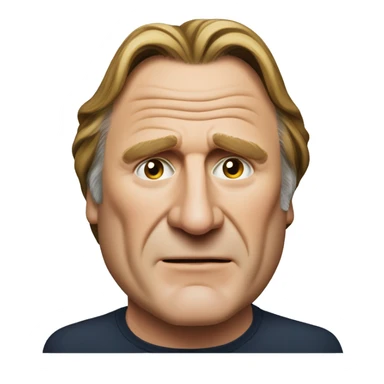 Gérard depars dieu sticker
