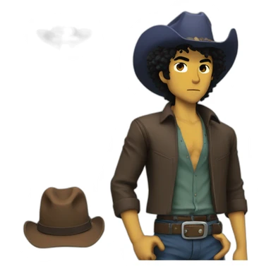 Cowboy beebop sticker