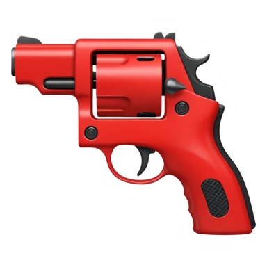 Un 👹 con una pistola en la mano  sticker