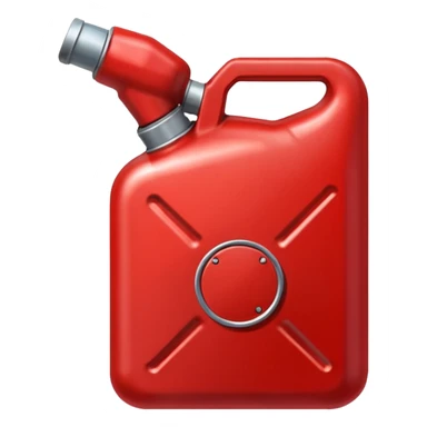 2d red gas can ios emoji sticker