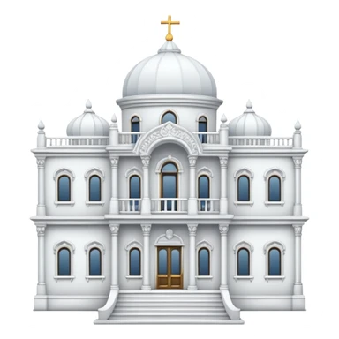 casa blanca que sea mas simple  sticker