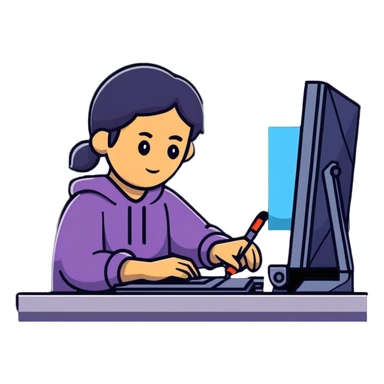 Video editor using DaVinci Resolve sticker