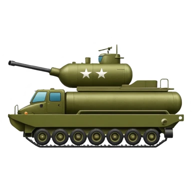 create an ultra realistic american modern spg tanker sticker