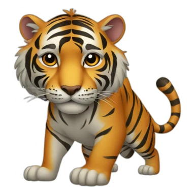 Tiger liberation sticker