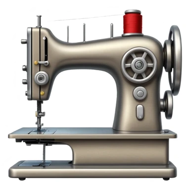 sewing machine sticker