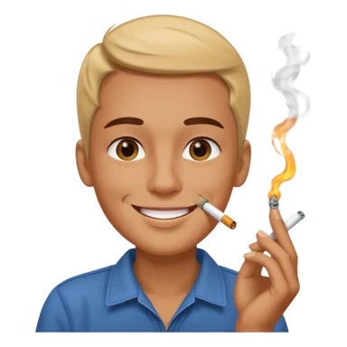 🙂🚬 combine this two emojis and make a emoji sticker