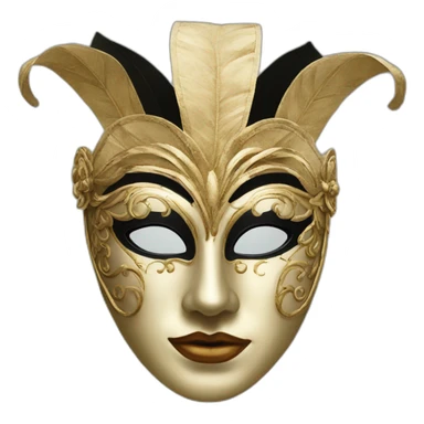 Maschera venezia sticker