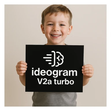 make image of a child holding a poster of this image sticker