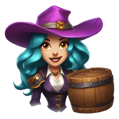 Miss Fortune de League Of Legend sticker