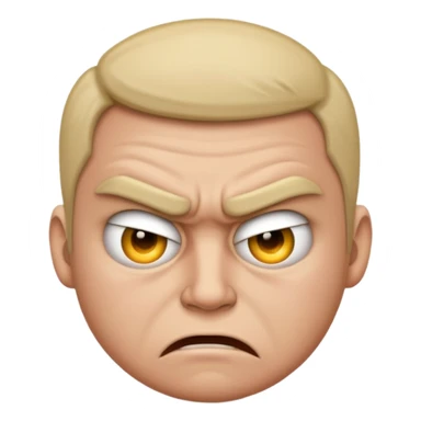 Showing ass hole face emoji sticker