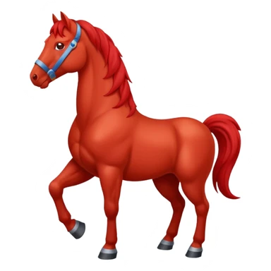 КОНЬ КРАСНЫЙ HC SKA sticker