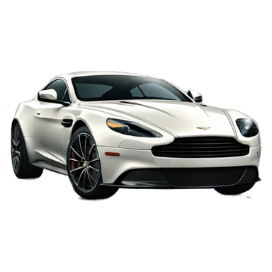 Coche Aston martin sticker
