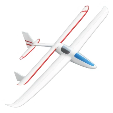 Soaring sailplane sticker